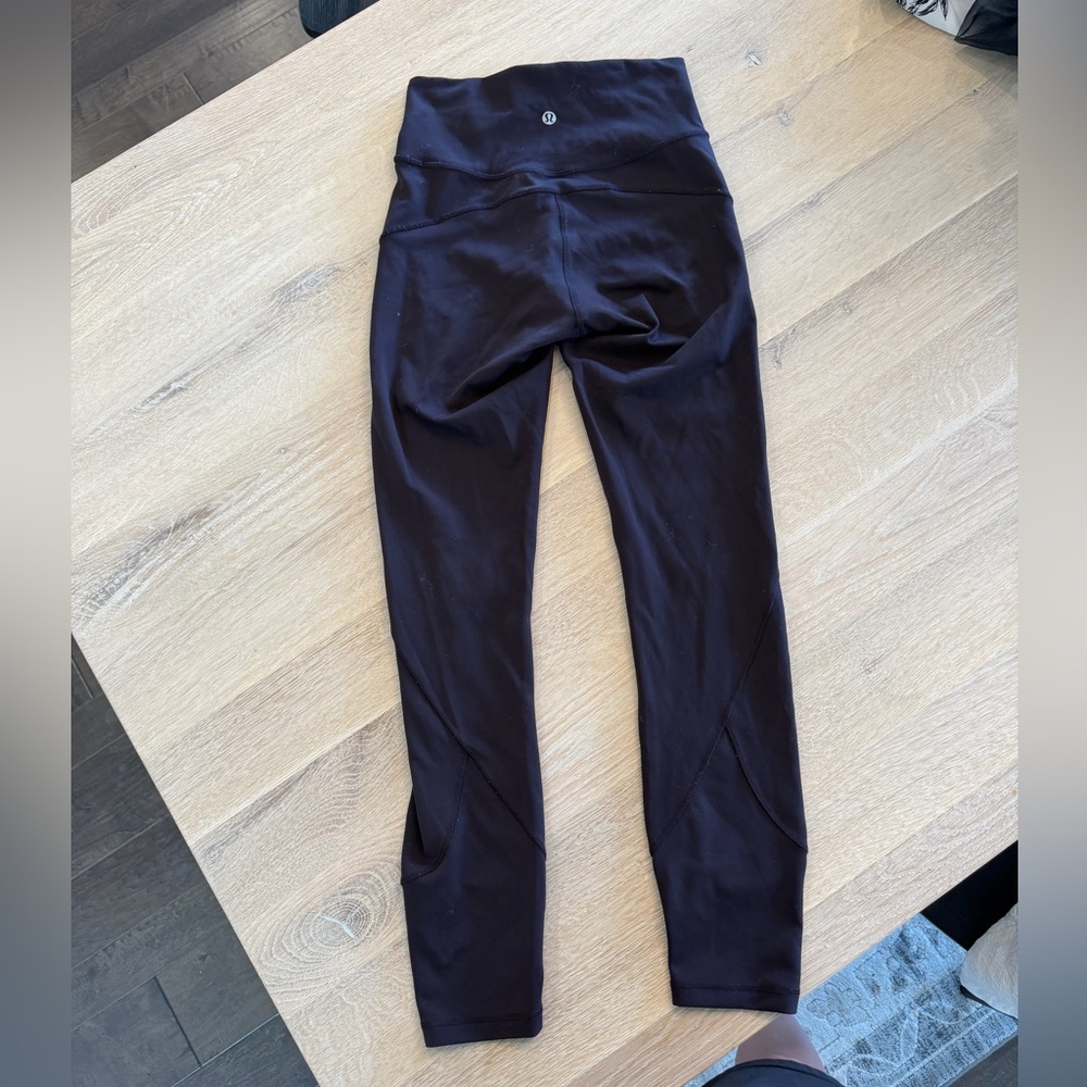 lululemon athletica 4 purple High-Rise Athletic Leggings